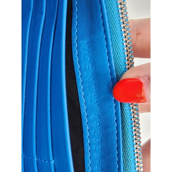 BALENCIAGA BLUE WALLET 471BALXCI - Picture 12 of 15